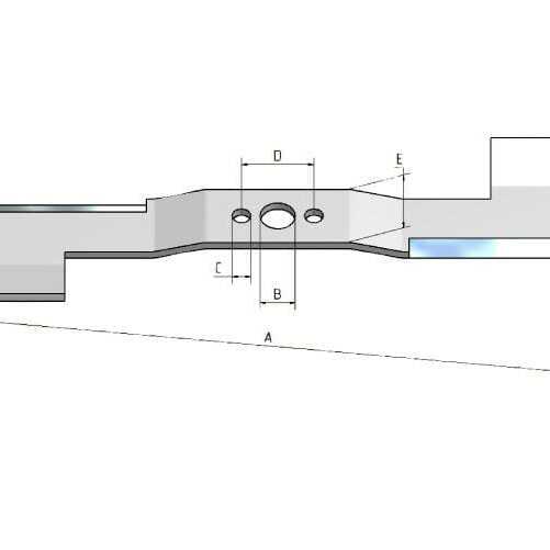 Snapper Rasenmähermesser nach Länge sortiertOEM - 1726357ASM - Messer 18-1/2"