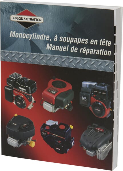 Briggs & Stratton Ersatzteilkatalog - 272946 - Reparaturhandbuch 1 Zylinder OHV Frans