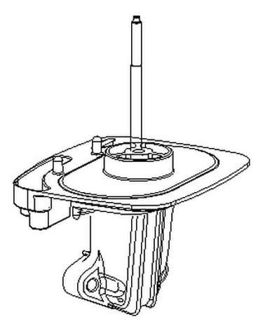 Briggs & Stratton Luftfiltergrundplatte - 798514 - Grundplatte-Luftfilter